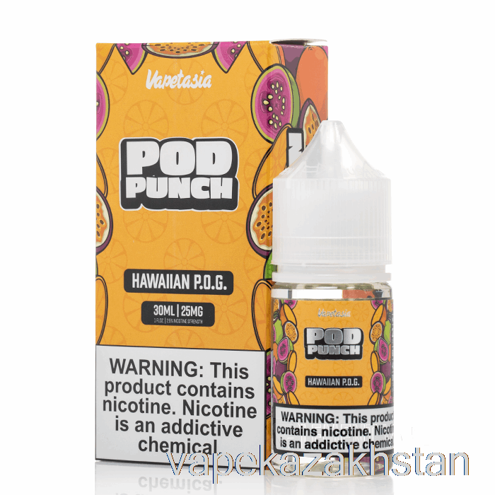 Vape Kazakhstan Hawaiian P.O.G. - Vapetasia POD PUNCH Salts - 30mL 25mg